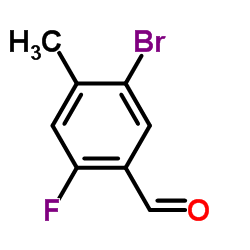 5-Bromo-2-fluoro-4-methylbenzaldehyde picture