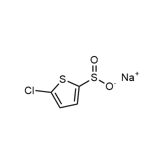 5-Chlorothiophene-2-Sulfinate Sodium Structure
