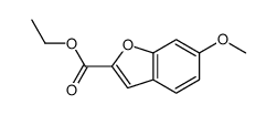 ethyl 6-methoxybenzofuran-2-carboxylate Structure