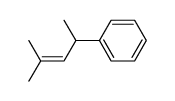 (1,3-Dimethyl-2-butenyl)benzene结构式