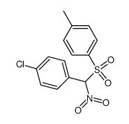 1-chloro-4-(nitro(tosyl)methyl)benzene Structure