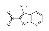 2-硝基噻吩并[2,3-b]吡啶-3-胺结构式