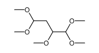 1,1,2,4,4-pentamethoxy-butane Structure