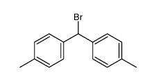 bis(4-methylphenyl)bromomethane Structure