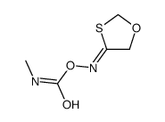 1,3-Oxathiolan-4-one, O-((methylamino)carbonyl)oxime, syn-结构式