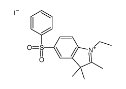 1-ethyl-2,3,3-trimethyl-5-(phenylsulphonyl)-3H-indolium iodide picture