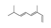 3,7-dimethylocta-1,3,5-triene Structure