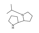 (2S)-1-propan-2-yl-2-[(2S)-pyrrolidin-2-yl]pyrrolidine结构式