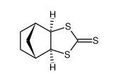 exo-3,5-dithiatricyclo(5.2.1.02,6)decane-4-thione结构式
