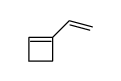 1-ethenylcyclobutene Structure