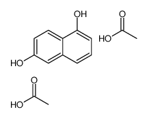 1,6-Diacetoxynaphthalene结构式