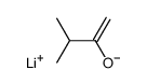 isopropyl methyl ketone lithium enolate结构式