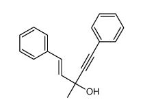 3-methyl-1,5-diphenylpent-1-en-4-yn-3-ol Structure