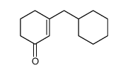 3-(cyclohexylmethyl)cyclohex-2-en-1-one结构式