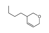 3-butyl-3,6-dihydro-2H-pyran结构式