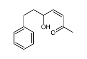 5-hydroxy-7-phenylhept-3-en-2-one结构式