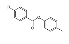 (4-ethylphenyl) 4-chlorobenzoate Structure