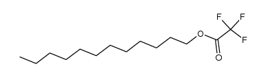 1-trifluoroacetoxydodecane结构式