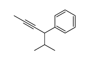 2-methylhex-4-yn-3-ylbenzene Structure