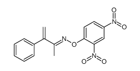 2-Phenyl-1-buten-3-anti-ketoxim-2,4-dinitrophenylether Structure