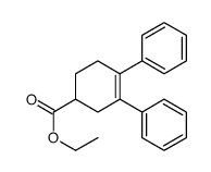 ethyl 3,4-diphenylcyclohex-3-ene-1-carboxylate结构式