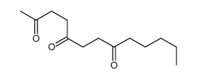 tridecane-2,5,8-trione Structure