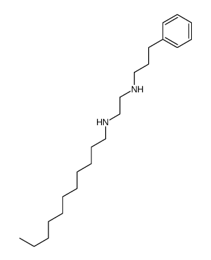 N'-(3-phenylpropyl)-N-undecylethane-1,2-diamine结构式