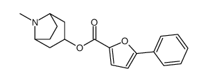 (8-methyl-8-azabicyclo[3.2.1]octan-3-yl) 5-phenylfuran-2-carboxylate结构式