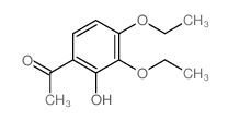 Ethanone,1-(3,4-diethoxy-2-hydroxyphenyl)-结构式