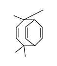 2,2,5,5-tetramethylbicyclo[4.2.2]deca-3,7,9-triene Structure