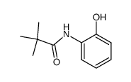 N-(2-hydroxyphenyl)-2,2-dimethylpropionamide Structure