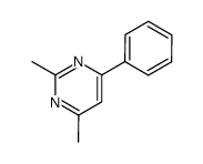 Pyrimidine, 2,4-dimethyl-6-phenyl- (9CI)结构式