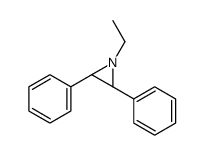 (2S,3S)-1-ethyl-2,3-diphenylaziridine Structure