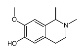 (+/-)-N-Methylsalsoline Structure