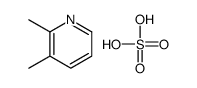 2,3-dimethylpyridine,sulfuric acid结构式