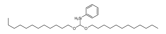 didodecoxymethyl(phenyl)silane Structure