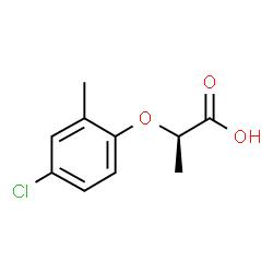 dimethylamino (2S)-2-(4-chloro-2-methyl-phenoxy)propanoate structure