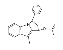 cis-C6H4C(CH3)CCH(OC(CH3)3)CH2CH(C6H5)N结构式