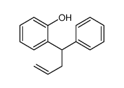 2-(1-phenylbut-3-enyl)phenol Structure