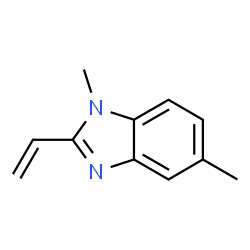 1H-Benzimidazole,2-ethenyl-1,5-dimethyl-(9CI) Structure