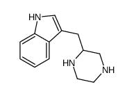 3-(piperazin-2-ylmethyl)-1H-indole Structure