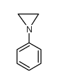 Aziridine, 1-phenyl-结构式
