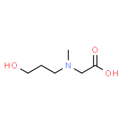 Glycine, N-(3-hydroxypropyl)-N-methyl- (9CI) Structure
