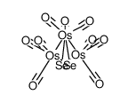 bis(η3-selenido)nonacarbonyltriosmium Structure