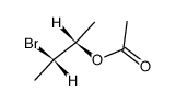 (2S,3R)-3-Bromo-2-butanol Acetate结构式