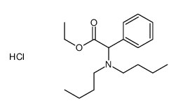 dibutyl-(2-ethoxy-2-oxo-1-phenylethyl)azanium,chloride Structure