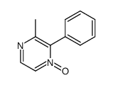 2-Methyl-3-phenylpyrazine 4-Oxide结构式