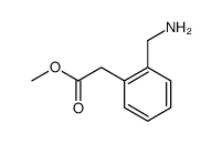 methyl 2-(2-(aminomethyl)phenyl)acetate structure