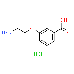 3-(2-AMINOETHOXY)BENZOIC ACID Structure