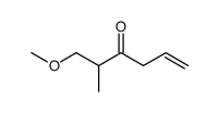 1-methoxy-2-methyl-hex-5-en-3-one Structure